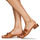 Shoes Women Mules Hispanitas LOLA Brown / Gold