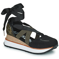 Shoes Women Sandals Gioseppo SETTALA Black / Kaki
