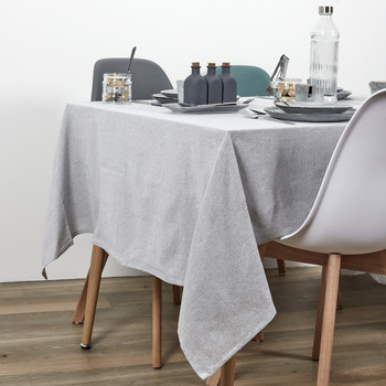 Home Tablecloth The home deco factory OLIVIA Grey