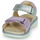Shoes Girl Sandals Clarks Roam Wing K. Silver / Purple