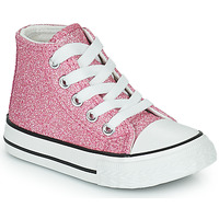 Shoes Girl Hi top trainers Citrouille et Compagnie OUTIL Pink