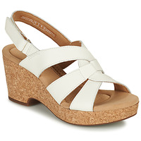 Shoes Women Sandals Clarks Giselle Beach White