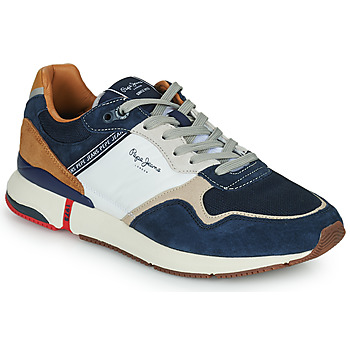 Shoes Men Low top trainers Pepe jeans LONDON PRO URBAN Marine / White