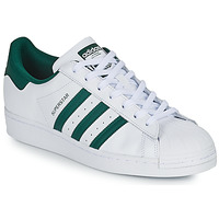 Shoes Low top trainers adidas Originals SUPERSTAR White / Green