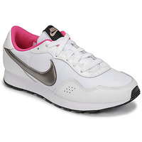 Shoes Children Low top trainers Nike Nike MD Valiant White / Pink