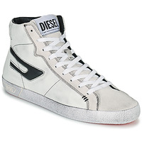 Shoes Men Hi top trainers Diesel S-LEROJI MID White