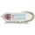 Shoes Women Low top trainers Semerdjian ATILA White / Pink / Gold
