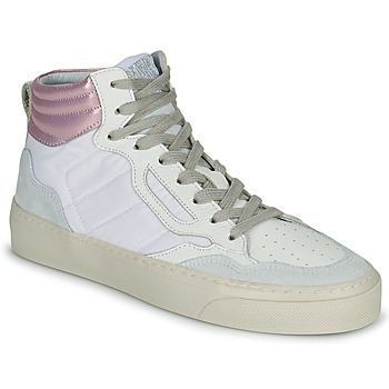 Shoes Women Hi top trainers Semerdjian TREVO White / Pink