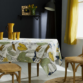 Home Tablecloth Tradilinge BRÉSIL White
