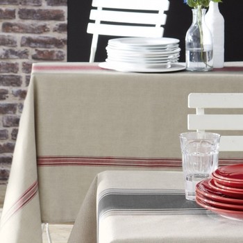 Home Tablecloth Tradilinge BISTROT Red