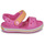 Shoes Girl Sandals Crocs CROCBAND SANDAL KIDS Pink / Orange