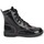 Shoes Girl Mid boots Kickers KICK MOOD Black / Varnish