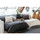Home Cushions covers Vivaraise ASHA Asphalt 
