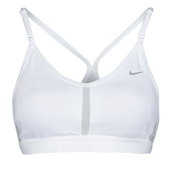 Clothing Women Sport bras Nike V-Neck Light-Support Sports Bra White / Grey / Fog / Particle / Grey
