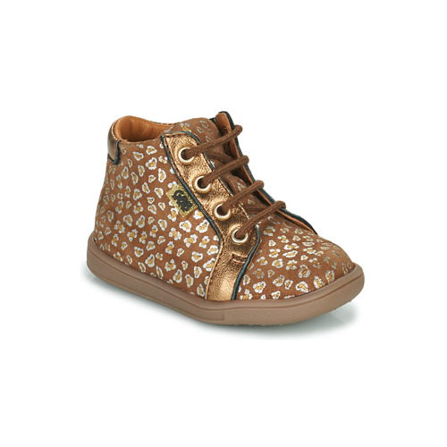 Shoes Girl Hi top trainers GBB FAMIA Brown