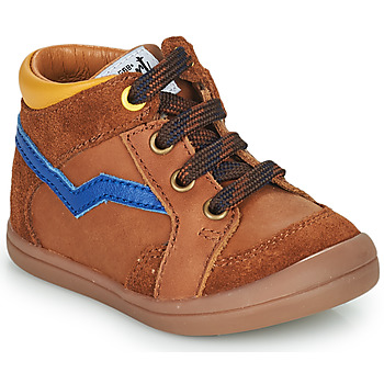 Shoes Boy Hi top trainers GBB ASTORY Brown