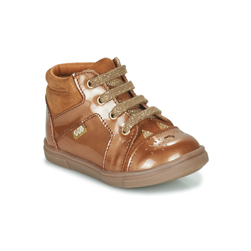 Shoes Girl Hi top trainers GBB THEANA Brown