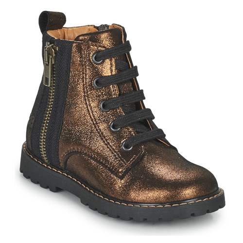 Shoes Girl Mid boots GBB BORETTE Gold
