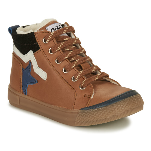 Shoes Boy Hi top trainers GBB NEFER Brown