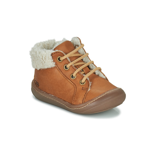 Shoes Girl Hi top trainers GBB ABOCO Brown