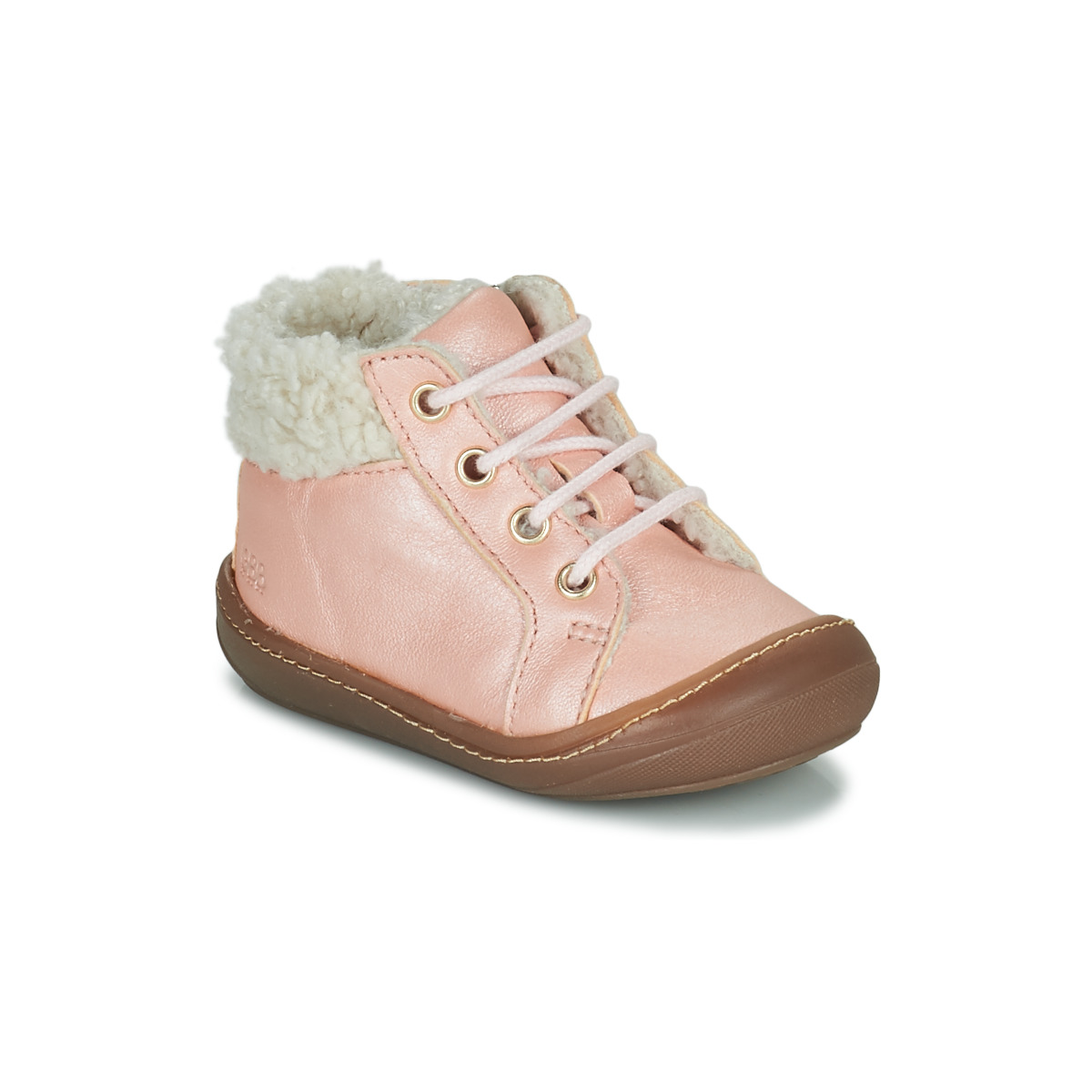Shoes Girl Hi top trainers GBB ABOCO Pink
