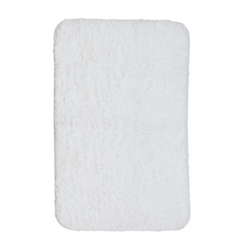 Home Bath mat Today Tapis de Bain Teufte 80/50 Polyester TODAY Essential Craie Chalk