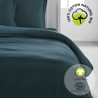 Home Bed linen Today HC 220/240 Coton TODAY Organic Paon Blue
