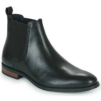 Shoes Men Mid boots Pellet BLAISE Veal / Black