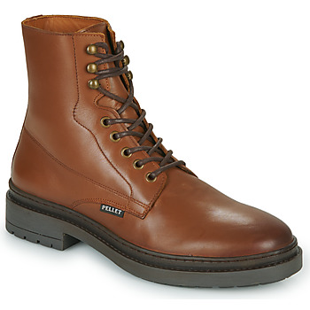 Shoes Men Mid boots Pellet JONAS Veal / Brown