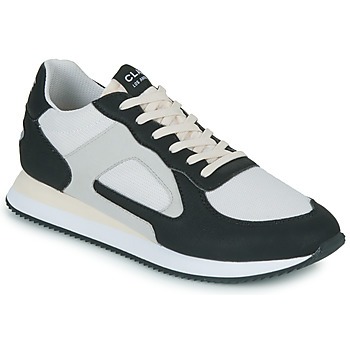 Shoes Men Low top trainers Clae EDSON Black / White