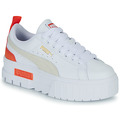 Puma  Mayze Lth Jr  boys's Shoes (Trainers) in White - 384527-06