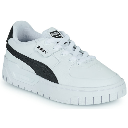 Shoes Women Low top trainers Puma Cali Dream Lth Wns White / Black