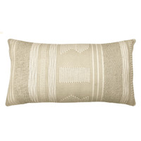 Home Cushions Malagoon Craft offwhite cushion rectangle (NEW) White