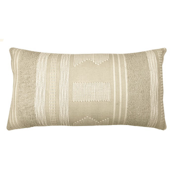 Home Cushions Malagoon Craft offwhite cushion rectangle (NEW) White