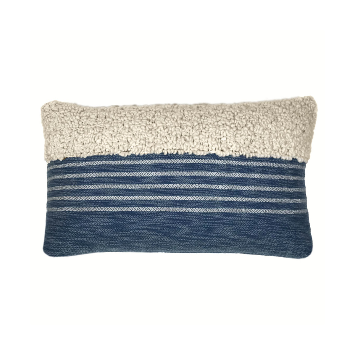 Home Cushions Malagoon Tribal indigo blue cushion Blue