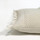 Home Cushions Malagoon Offwhite fringe cushion White