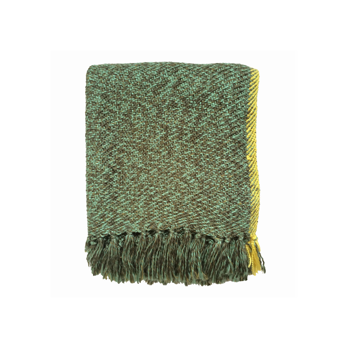 Home Blankets / throws Malagoon Olive green melee throw Green