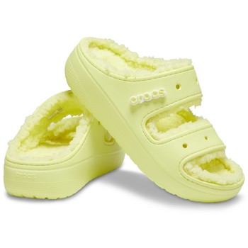 Crocs CLASSIC COZZY SANDAL Yellow