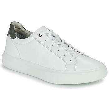 Shoes Men Low top trainers Geox U DEIVEN B White / Black