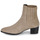 Shoes Women Ankle boots JB Martin LEA Crust / Velvet / Taupe