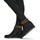 Shoes Women High boots JB Martin LOUVE Canvas / Suede / St / Black