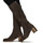 Shoes Women High boots JB Martin PLUME Crust / Velvet / Ebony