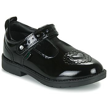 Shoes Children Flat shoes Kickers LACHLY HEART T-BAR Black