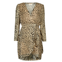 Clothing Women Short Dresses Moony Mood LAUDALIE Leopard