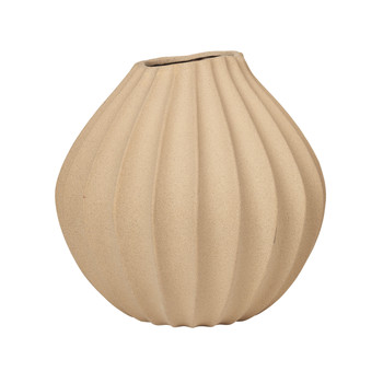 Home Vases / plant pots Broste Copenhagen WIDE Beige