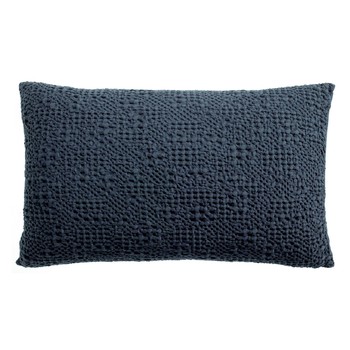 Home Cushions covers Vivaraise STONEWASHED TANA Cobalt