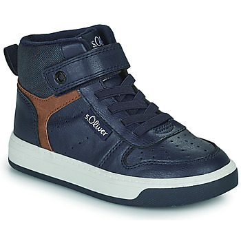 Shoes Boy Hi top trainers S.Oliver 45104-39-805 Marine