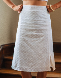 Clothing Women Skirts Céleste MARGOT White
