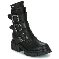 Shoes Women Mid boots Airstep / A.S.98 HELL BUCKLE Black