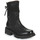 Shoes Women Mid boots Airstep / A.S.98 LANE ZIP Black